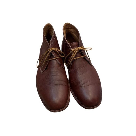 TRASK Men's Brady Boot in brown leather 13 - Picture 2 of 7